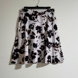 Adrienne Vittadini Floral Midi Skirt